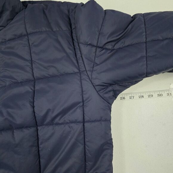 Polo Sports Ralph Lauren Puff jacket‎ reversible mens Large blue red spell out - Picture 8 of 11